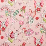 Alexander Henry Fabrics - Everyday Eden - Flower Fairies in Pink