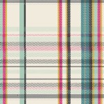Art Gallery Fabrics - AGF Collection - Mad Plaid - Strawberry Tuxedo in 