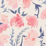 Art Gallery Fabrics - AGF Collection - Wonderful Things - Garden Walk in Thistle