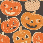 Blend Fabrics - Halloween - Spooktacular - Pumpkintopia in Orange