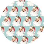 Blend Fabrics - Holiday - St Nick in Blue