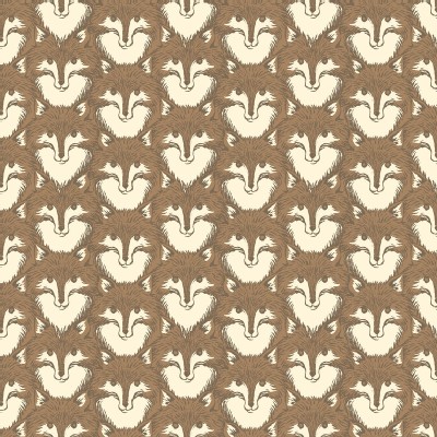 Blend Fabrics - Timber and Leaf - Fox Portrait in Brown