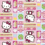 Character Prints - Hello Kitty - Sanrio Hello Kitty Patchwork in Pink