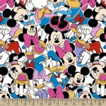 Character Prints - Mickey - KNIT - Mickey and Friends in Multi