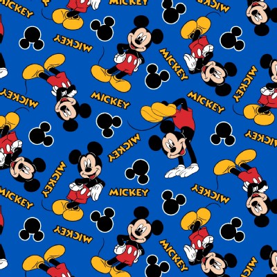Character Prints - Mickey - Mickey 28 in Blue