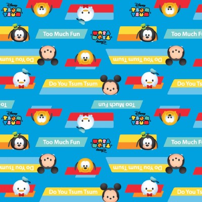 Character Prints - Mickey - Do You Tsum Tsum in Blue