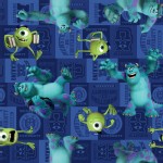 Character Prints - Other Characters - Monsters Inc in Blue