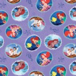 Character Prints - Princess - Little Mermaid Fairy Tale Ending in Lavender