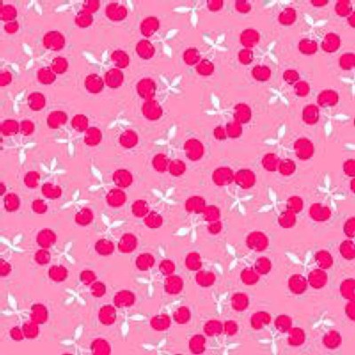 Lakehouse Drygoods - Pam Kitty Picnic - Cherries in Pink