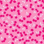 Lakehouse Drygoods - Pam Kitty Picnic - Cherries in Pink