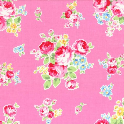 Lecien - Flower Sugar 2014 - Medium Floral Bouquet in Pink
