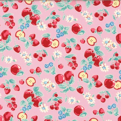 Lecien - Orchard Kitchen - Fruit Toss in Pink