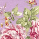 Lecien - Rococo Sweet 2014 - Main Floral in Lavender