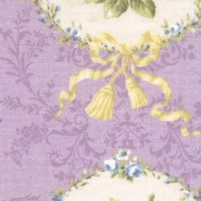 Lecien - Rococo Sweet 2014 - Floral Cameo in Lavender