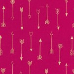 Michael Miller Fabrics - Arrow Flight - Arrows in Fushia