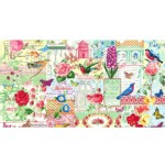 Michael Miller Fabrics - Florals - Menagerie Collage in Multi
