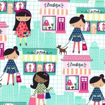 Michael Miller Fabrics - Kids - La Boutique in Girl