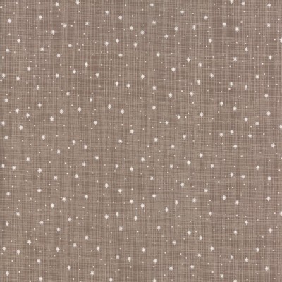 Moda Fabrics - Return Winters Lane - Snow Dots in Taupe