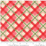 Moda Fabrics - Swell Christmas - Plaid in Pink Red