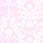 P B Textiles - Ballet Rose - Damask in Pink