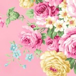 Quilt Gate - RuRu Bouquet - Tea Party - Main Floral in Pink