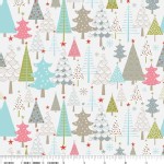 Riley Blake Designs - A Merry Little Christmas - Trees in Cream