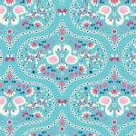 Riley Blake Designs - Flutterberry - Plume in Blue