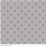 Riley Blake Designs - Hollywood - Sparkle Dots in Gray