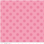 Riley Blake Designs - Hollywood - Sparkle Dots in Hot Pink