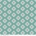 Riley Blake Designs - Paris and Company - Tile in Blue