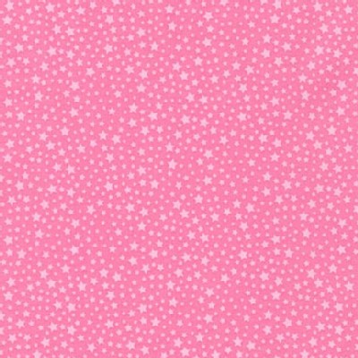 Robert Kaufman Fabrics - Happy Little Unicorns - Stars in Pink