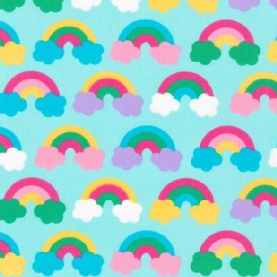Robert Kaufman Fabrics - Wonder - Rainbows in Sweet