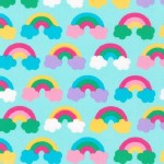 Robert Kaufman Fabrics - Wonder - Rainbows in Sweet