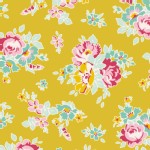 Tilda Fabrics - Apple Butter - Sue in Mustard